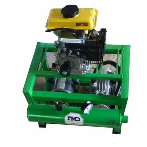 Buffalo Milking Machine - Stainless Steel 30L, Green, 1HP Motor, 350 LPM Vacuum | Semi Automatic, Single Bucket