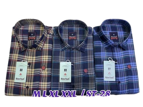 Designer Men Checks Shirt