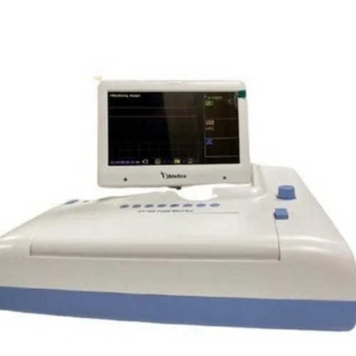 Ecg Machine - Standard Size, White, Durable, Rust Proof | New Condition