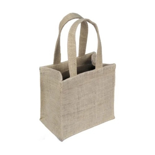 Jute Bags - Jute Brown Customized Size and Design | Easy Folding Light Weight Easy To Carry