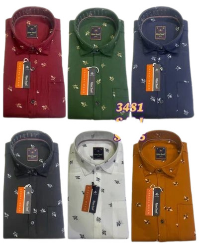 Men Multicolor Formal Shirt - Cotton, Full Sleeves, Regular Fit, Multi Color | Breathable, Anti UV, Anti Wrinkle, Quick Dry, Comfortable Fit