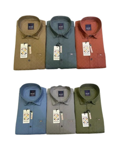 Men Plain Cotton Shirt - Full Sleeves, Multi Color, Regular Fit | Breathable, Anti UV, Quick Dry, Anti Wrinkle, Comfortable Fit