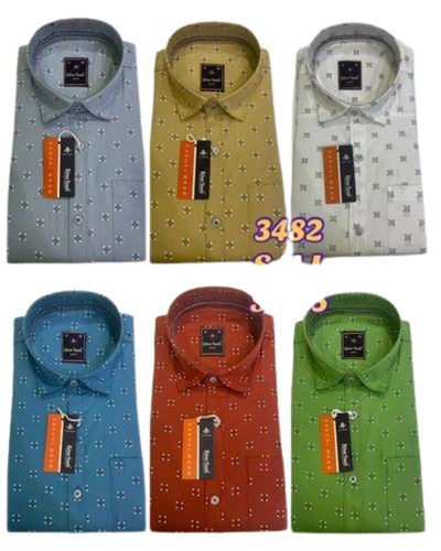 Men Printed Multicolor Shirt