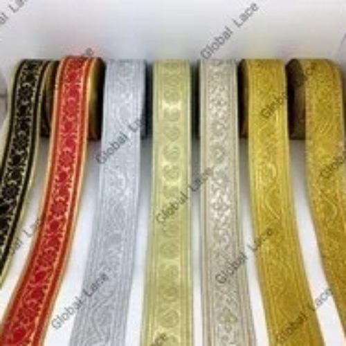 Multi Color Metallic Lace - Durable Metallic, Very Good Quality, New Condition