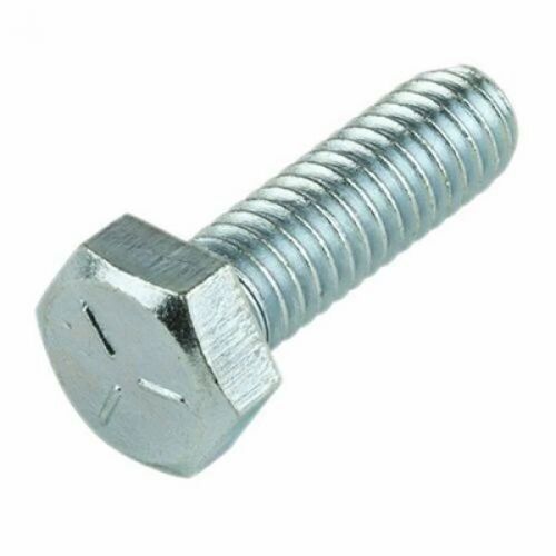 Silver Color Steel Bolts - A Grade Silver, Standard Size | Rust Proof, Durable, Long Lasting