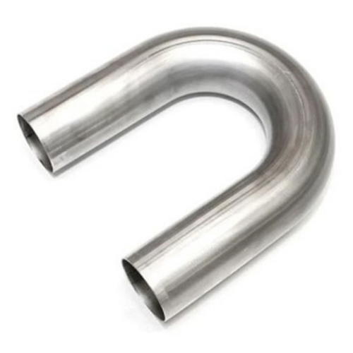 Stainless Steel U Bend - SS304, 50mm, Silver, 180° Bend, Butt Weld, SCH 40 | Industrial Use