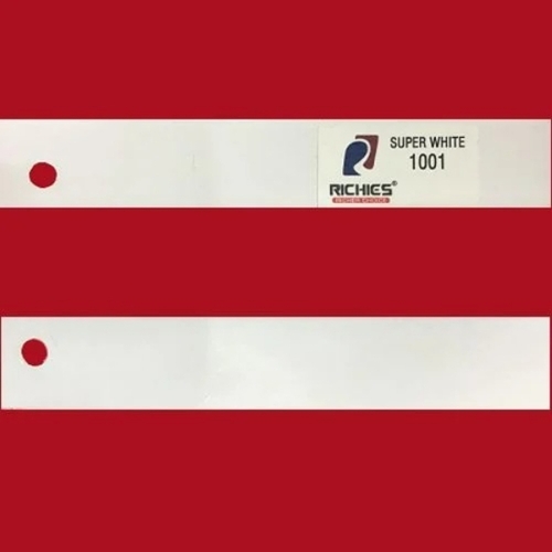 Super White Edge Band Tape - PVC 22mm x 0.8mm, 50m Length | Single Sided, Waterproof White