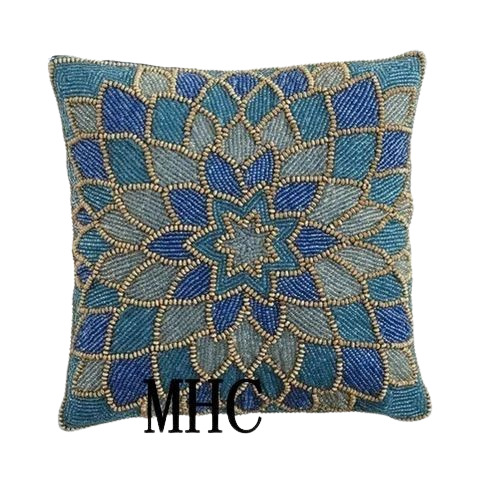 Beaded Cushion Cover