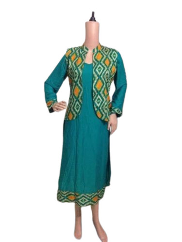 Designer Fancy Green Kurti