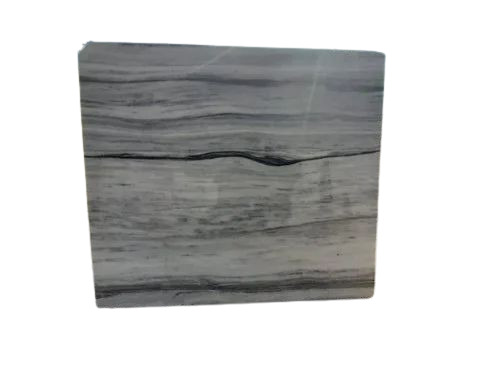 Grey Makrana Dungri Marble - 15-20mm Polished Slabs, Grey, Flooring, Water Absorption No
