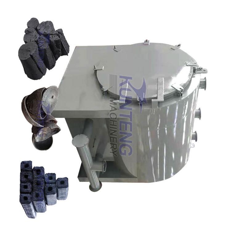 Industrial Horizontal Wooden Stick Bamboo Stick Coconut Shell Palm Shell Carbonization Furnace - Application: Wood