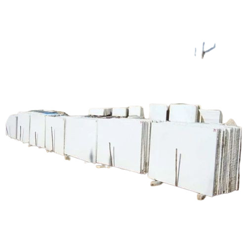 Pure Makrana White Marble - 18mm Polished Slabs, White, Flooring Use