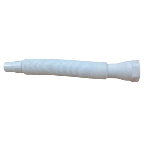 1.2mm PVC Wash Basin Waste Pipe - 1m Length, White, Sol Fit Joint, Durable, Easy Installation