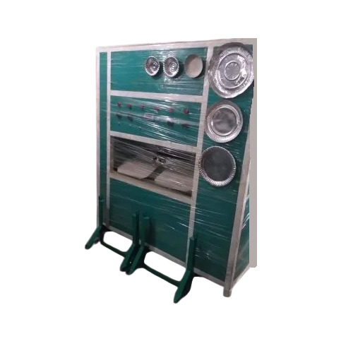 All In One Double Dies Paper Plate Making Machine