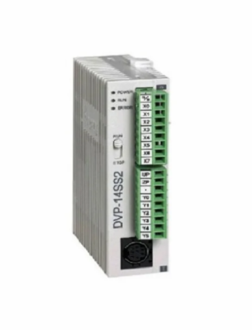 DVP14SS211R MPU With 8 DI; 6 DO (R) - Off White Panel Mount, 24 V DC, 50/60 Hz | Sequential Control, Relay Outputs, High-Speed Processing