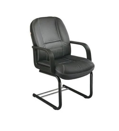 Gm-233 Black Leather Office Chair - Assembly: No Assembly Required