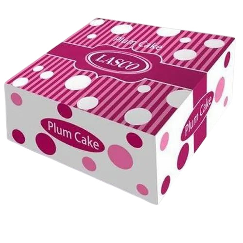 Printed Paper Cake Box