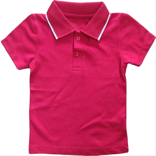 Red Boys Polo T Shirt