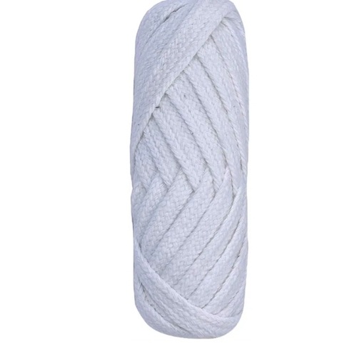 Cotton Dori Bobbiny - Raw Cotton, White, Roll | Durable, Breathable, High Strength