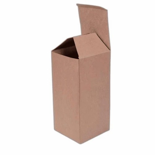 Die Cut Corrugated Box - Virgin Kraft Paper Single Wall 3 Ply Brown Type B Flute | Eco Friendly Customizable Rectangle