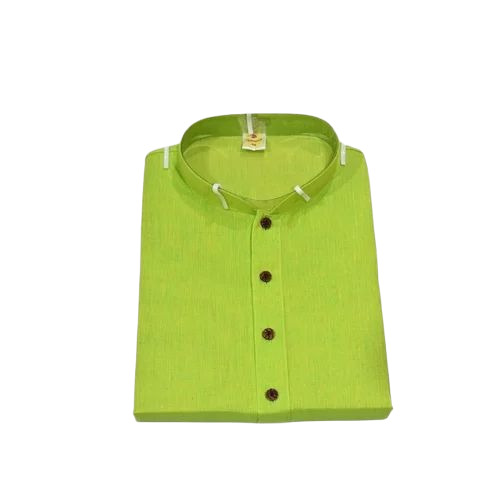 Green Men Cotton Kurta