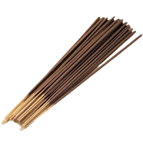 Natural Plain Incense Stick - Bamboo Charcoal Material, Brown | Eco-Friendly, Herbal Aroma, Religious Use