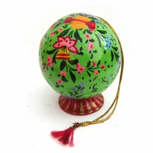Paper Mache Green Ball