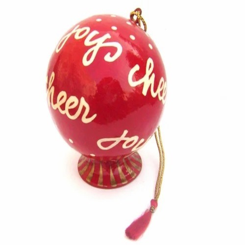 Paper Mache Red Ball