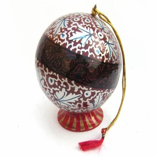 Paper Mache Silver Ball