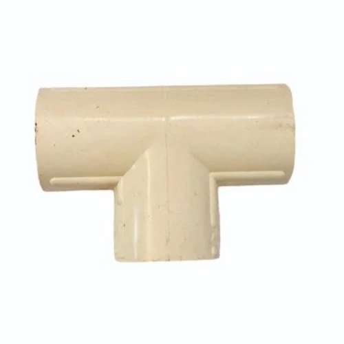 Acora 3/4 Inch Cpvc Tee - CPVC, 1 Inch, White | Good Quality, Grade A, Round Shape