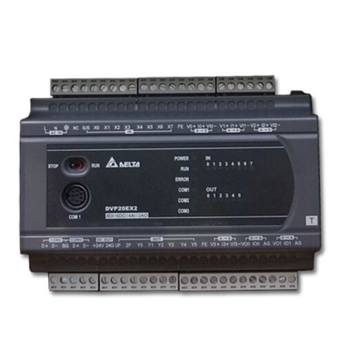 DVP20EX200R MPU With 8 DI 6 DO(R) 4 AI 2 AO