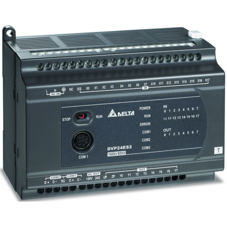 Dvp24es200t Mpu With 16 Di;8 Do(T)