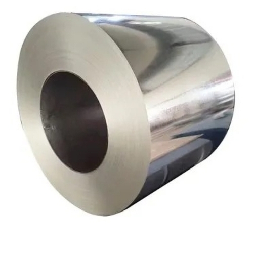 Galvanized Gpsp Coil - Steel, 1000mm Width, Silver, 120gsm Zinc Coating | Grade A, 4 MT, Chromated, Regular Spangle