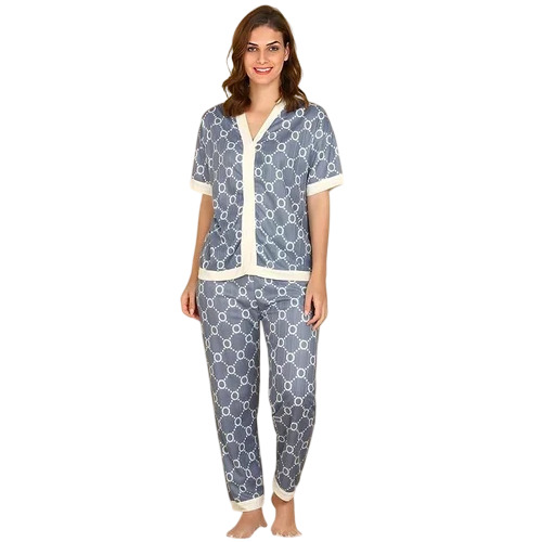 Gray Womens Pyjama Set