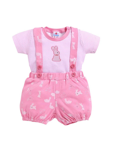 Kids Pink Jumpsuit - Age Group: 9-12 Months