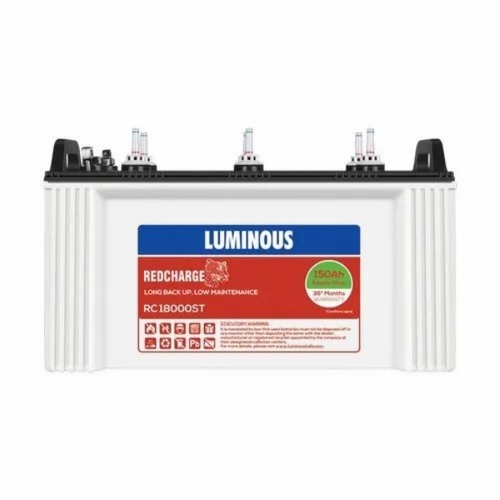 Luminous tubular battery