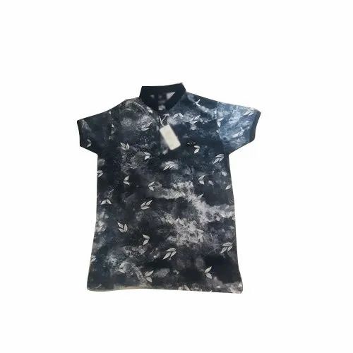 Mens Fancy Printed Lycra T Shirt
