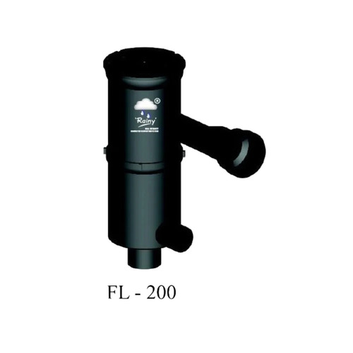 Rainy Rainwater Harvesting Filter FL 200 - HDPE, 225 LPM, 250 Micron SS-304 Mesh | Rust-Proof, Durable, High Flow, No Pressure Drop