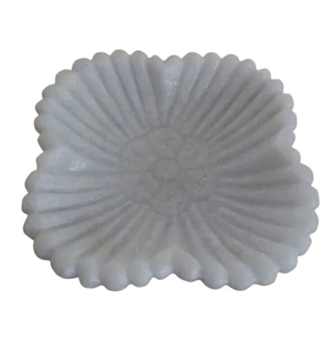 White Crystal Stone Fruit Bowl