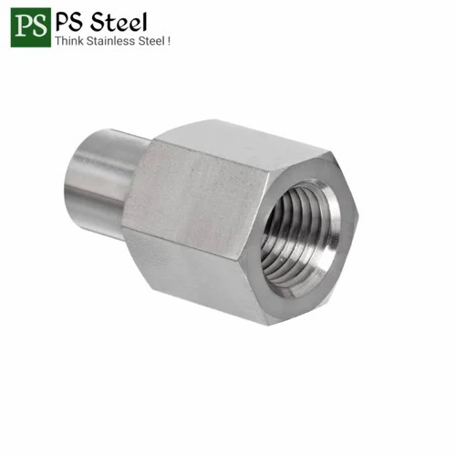 02 Stainless Steel Socket Weld Female Connector Tube
