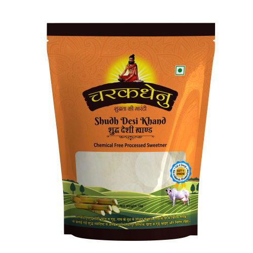 Charak Dhenu Khand Sugar - Color: Yellow