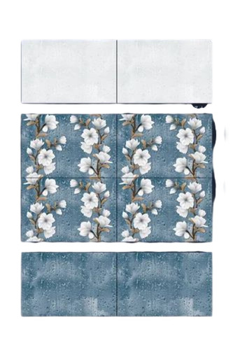 Digital Printed Wall Tiles - Ceramic, Customized Size, Multi Color, 7mm Thickness, Non-Slip