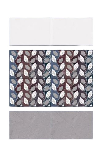 Digital Wall Tiles - Ceramic, Customized Size, Multi Color, 7mm Thickness, Non-Slip, Durable, Fine Finished