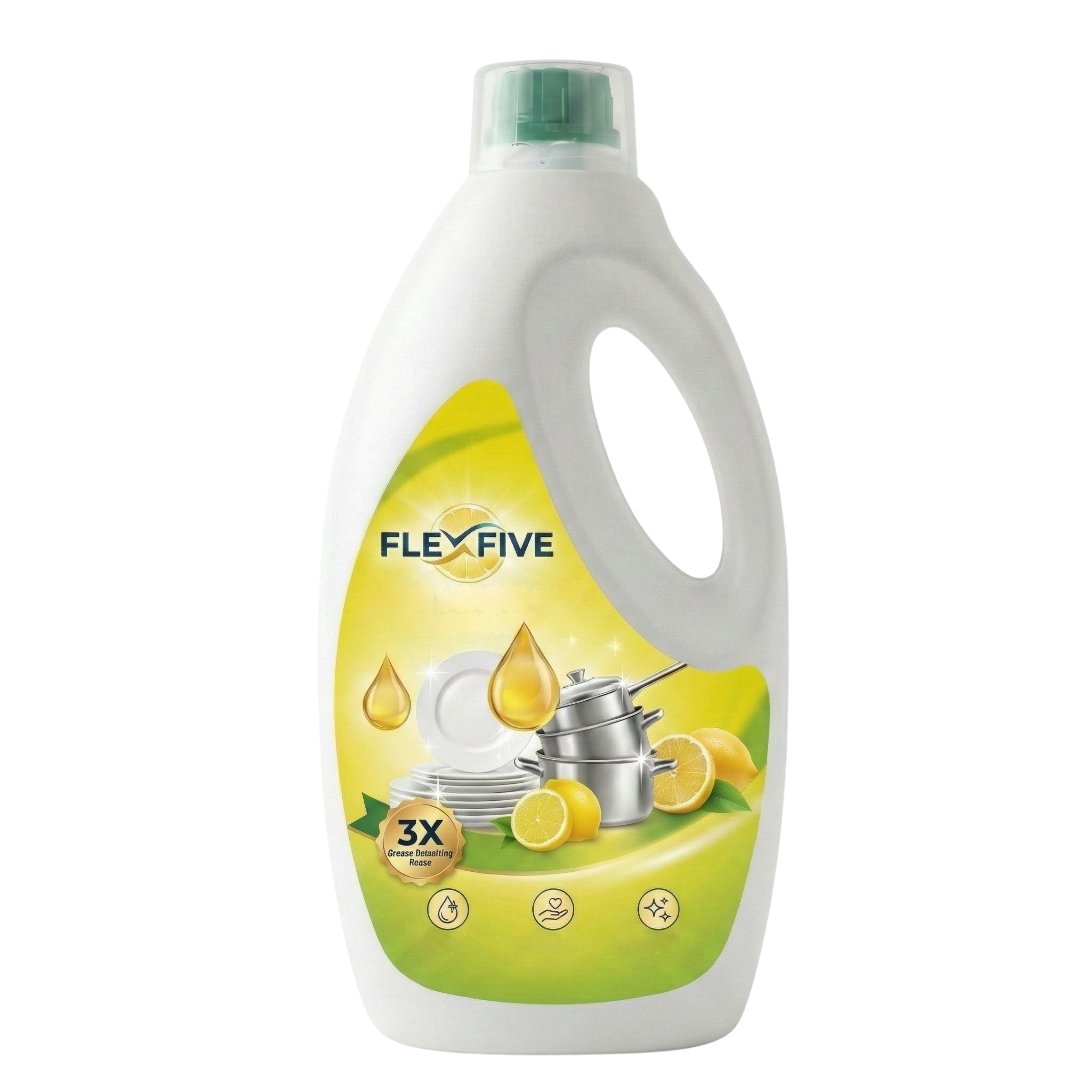 Dishwash Liquid 5 Ltr - Chemical Name: Sles