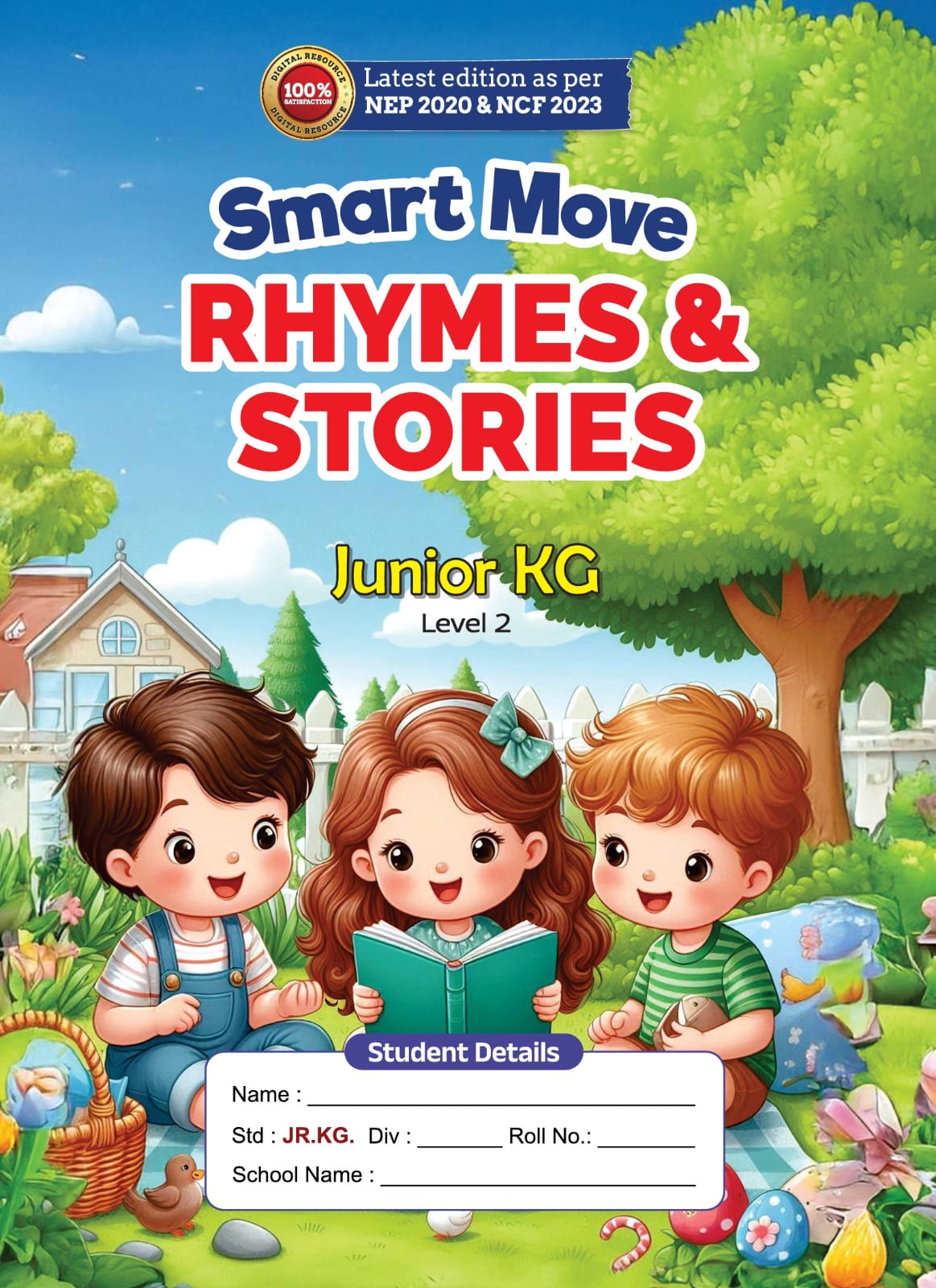 Junior Kg Level 2 Smart Move Rhymes & Stories Book