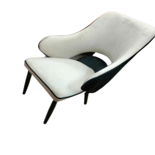 Mini Cafe Chair - Microfiber Seat, Mild Steel Frame, Brown, Mid Back, Fixed Arms | Good Quality, Custom Size