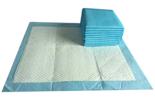 Non Woven Disposable Adult Underpad - Blue 60x100cm, 600ml Absorbency | Leak Proof, Odor Control, Anti Bacterial, Waterproof