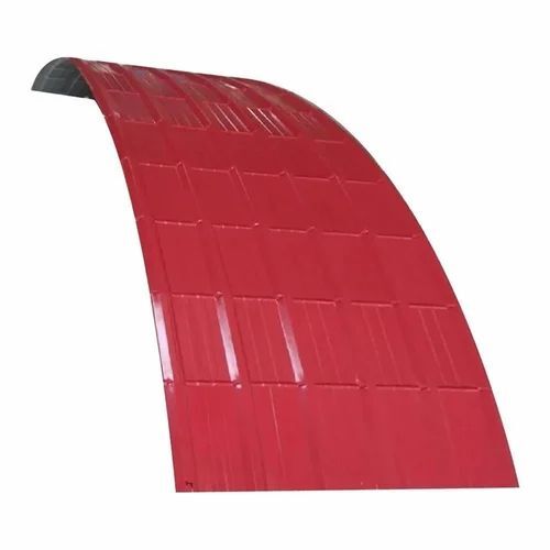Red Steel Curve Roofing Sheet - Size: Various Sizes Are Available
