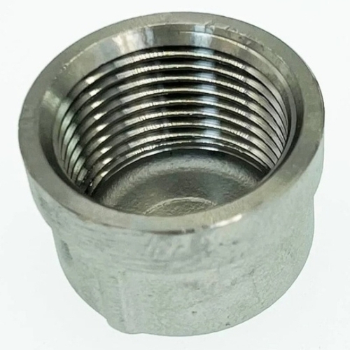 1 Inch Stainless Steel Threaded Cap