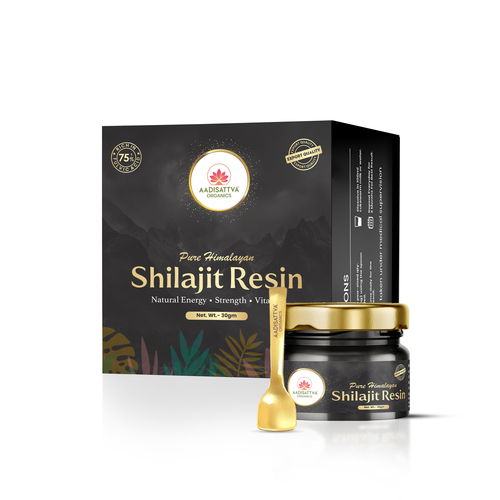 Aadisattva Organics Himalayan Shilajit Resin